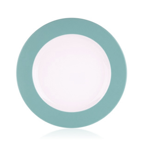 500122.225 Bord plat diam. 25cm. Ocean kleur Mint Nova